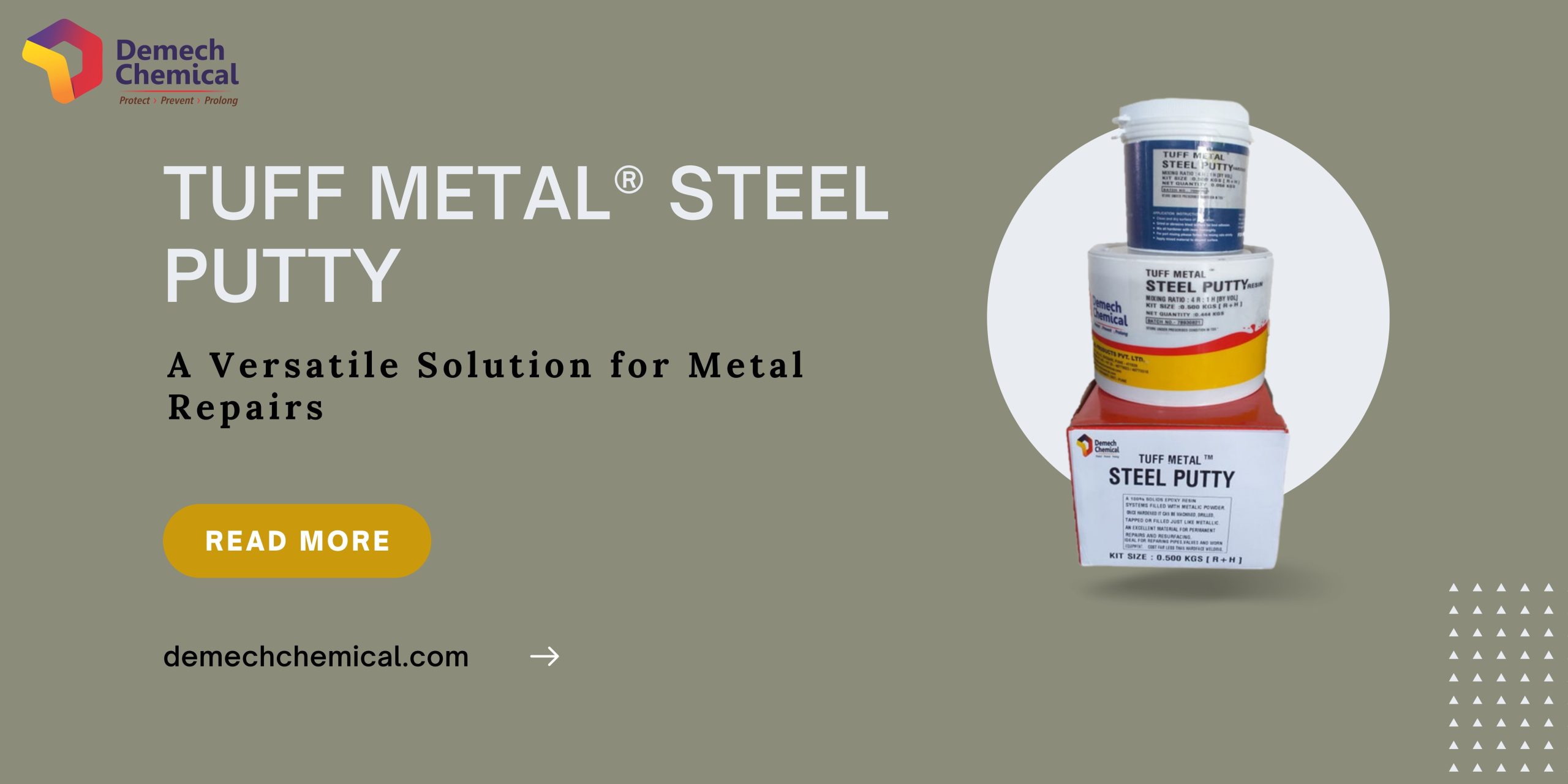 TUFF METAL® STEEL PUTTY