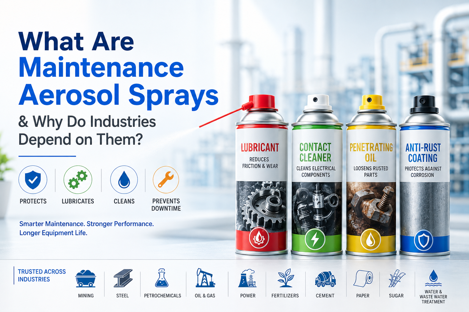maintenance aerosol sprays